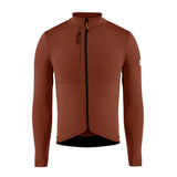 Albion Men's Traverse Long Sleeve Jersey Burnt Orange / XS Apparel - Clothing - Men's Jerseys - Road