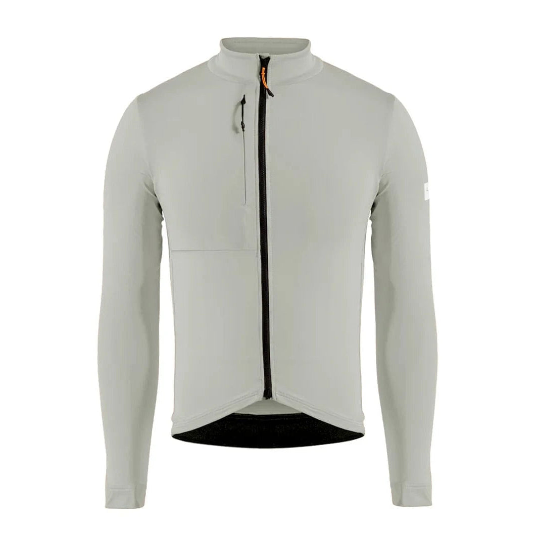 Albion Men's Traverse Long Sleeve Jersey Mist Grey / XS Apparel - Clothing - Men's Jerseys - Road