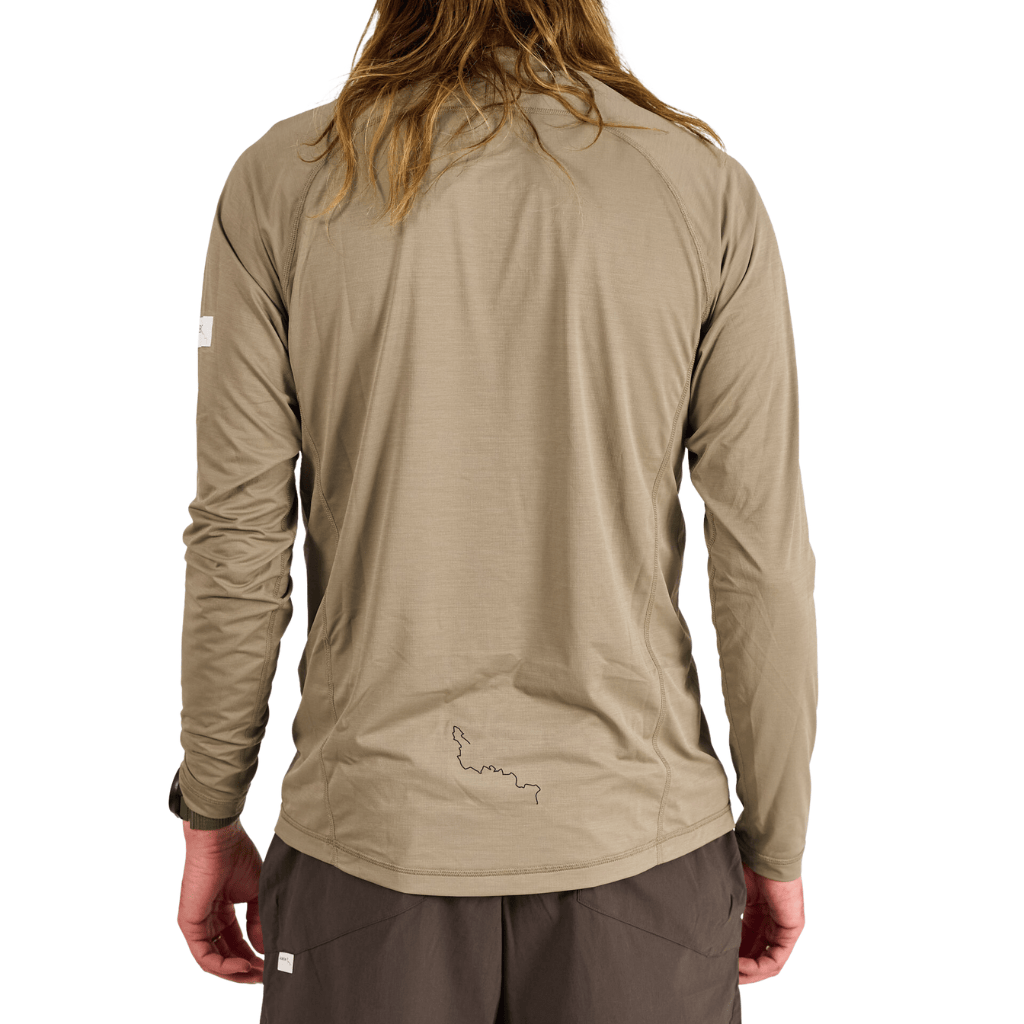 Albion Men's Zoa Sun Shield Long Sleeve T-Shirt Apparel - Clothing - Men's Jerseys - Technical T-Shirts