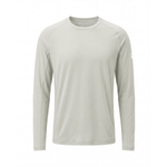 Albion Men's Zoa Sun Shield Long Sleeve T-Shirt Chalk / XS Apparel - Clothing - Men's Jerseys - Technical T-Shirts
