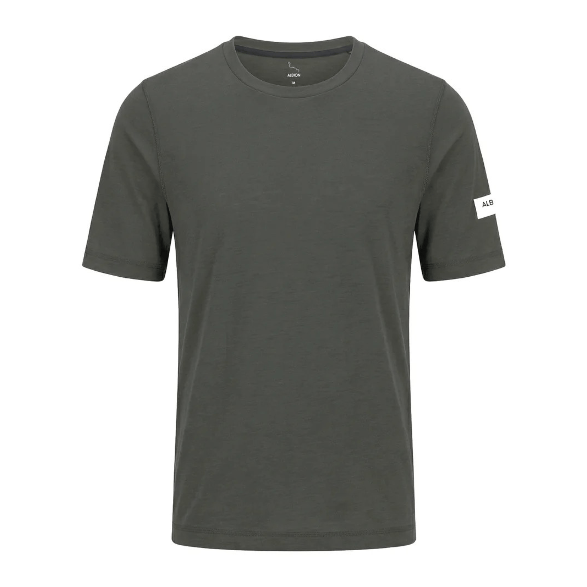 Albion Unisex Merino Riding T-Shirt Shale Green / XXS Apparel - Clothing - Unisex Jerseys - Technical T-Shirts