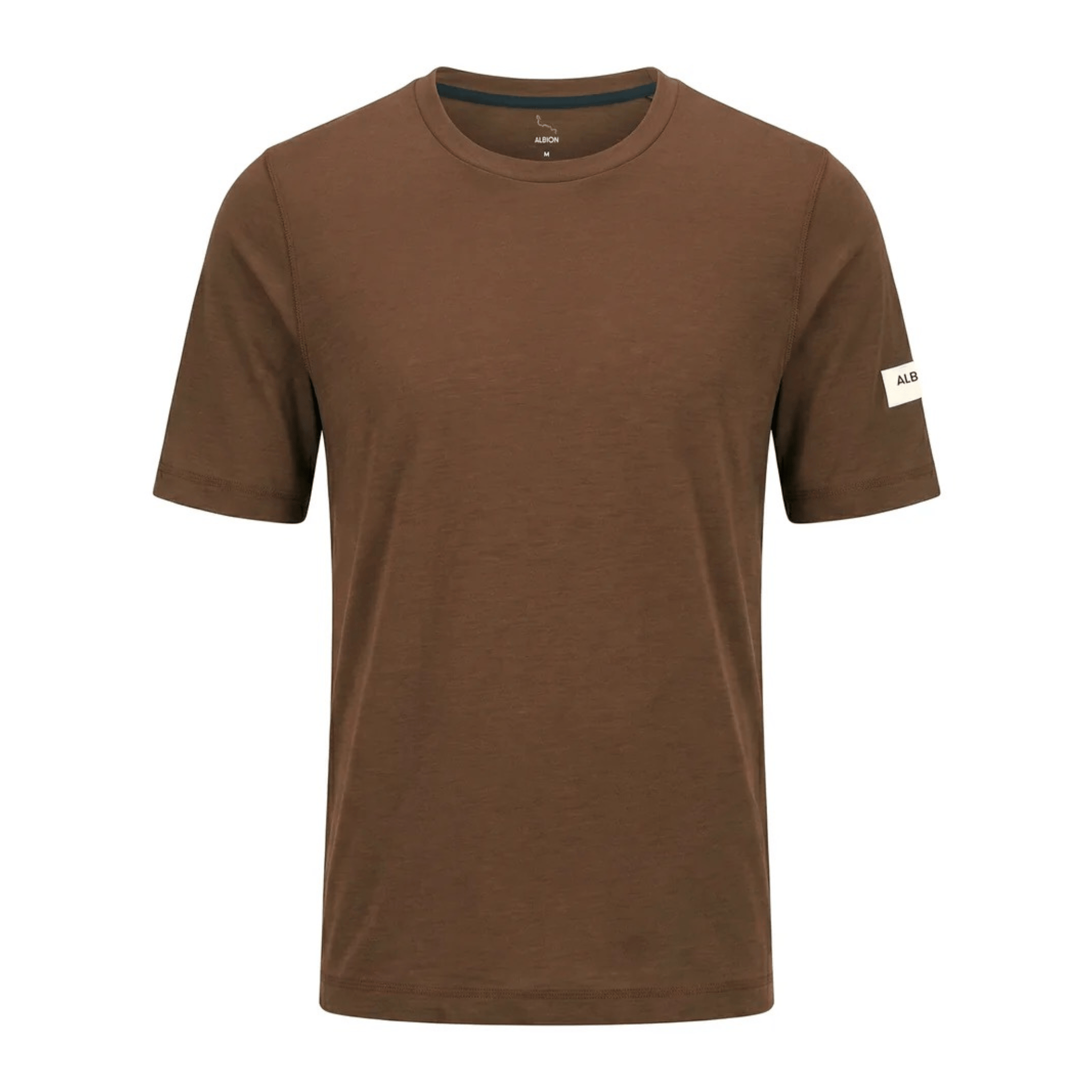 Albion Unisex Merino Riding T-Shirt Umber / XXS Apparel - Clothing - Unisex Jerseys - Technical T-Shirts
