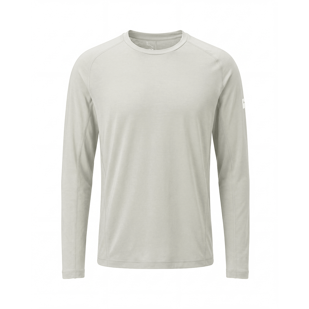 Albion Women's Zoa Sun Shield Long Sleeve T-Shirt Chalk / XS Apparel - Clothing - Women's Jerseys - Technical T-Shirts