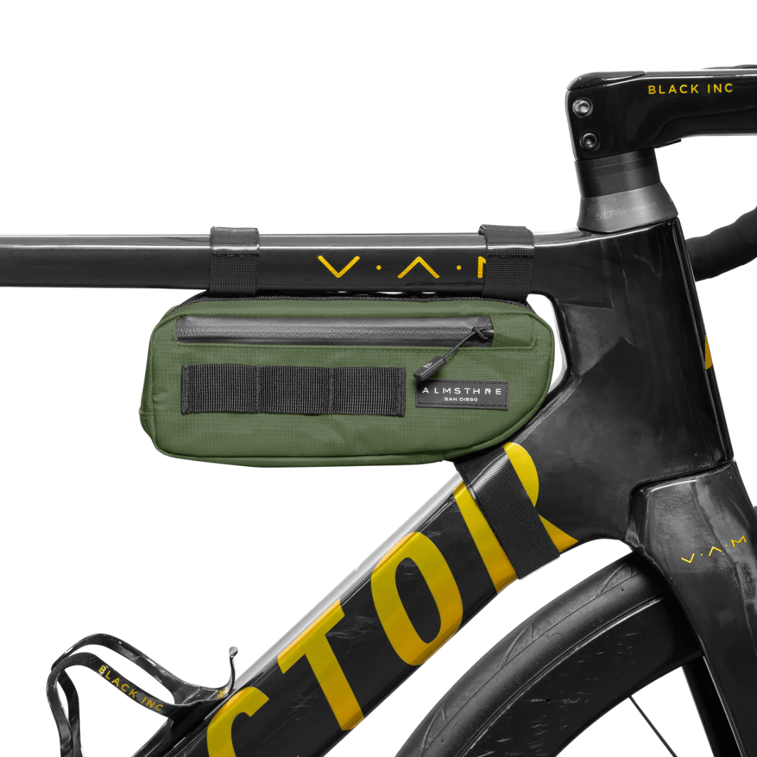 ALMSTHRE Compact Frame Bag Hunter Green Accessories - Bags - Frame Bags