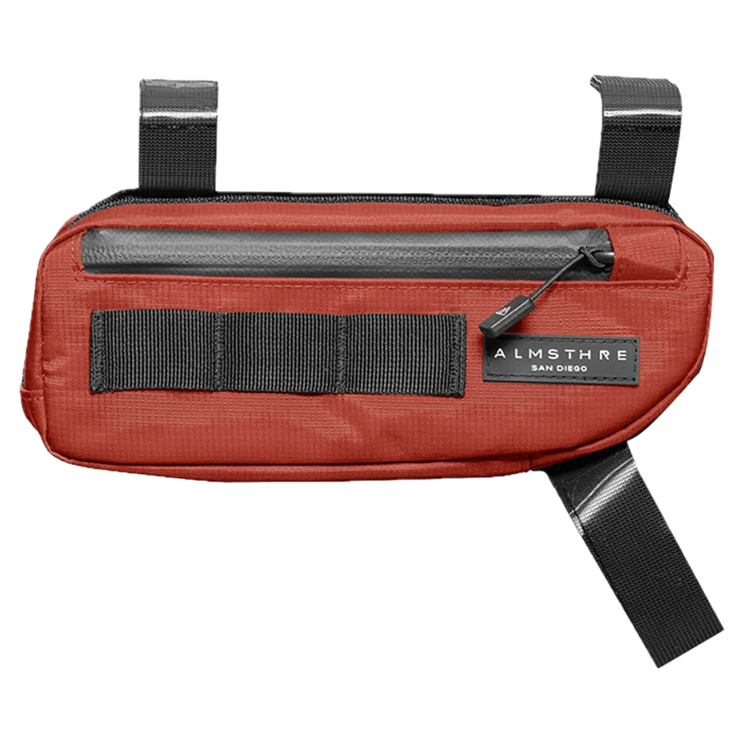ALMSTHRE Compact Frame Bag Rust Red Accessories - Bags - Frame Bags