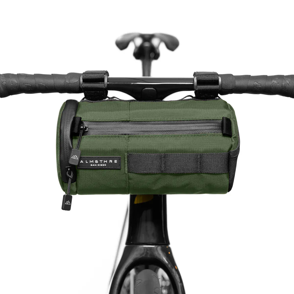 ALMSTHRE Signature Bar Bag Hunter Green Accessories - Bags - Handlebar Bags