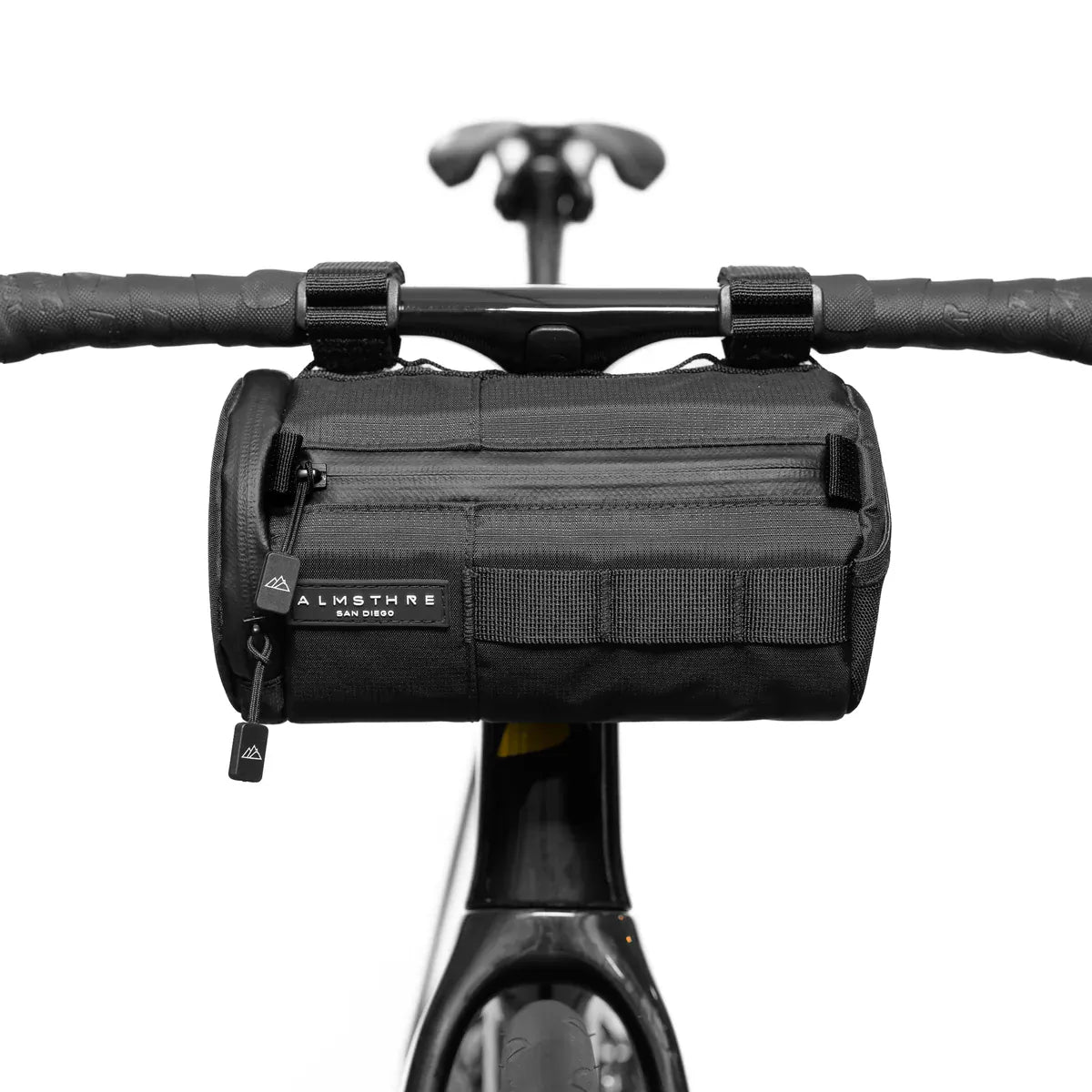 ALMSTHRE Signature Bar Bag Midnight Black Accessories - Bags - Handlebar Bags