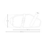 Apidura Racing Saddle Pack 3.0 Litre (Race Series) Accessories - Bags - Saddle Bags