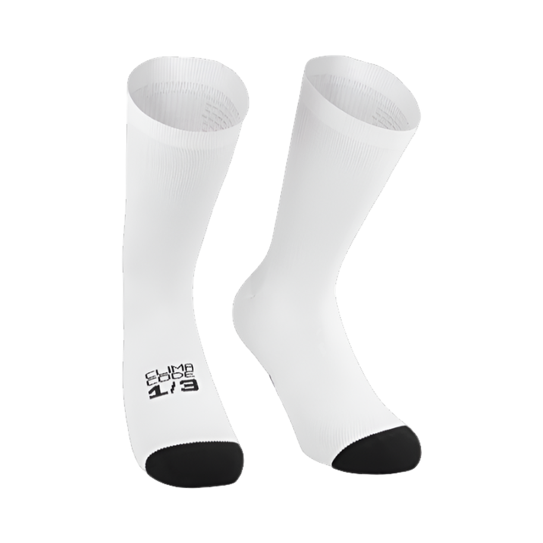 Assos Endurance Socks S11 White Series / 0 Apparel - Clothing - Socks