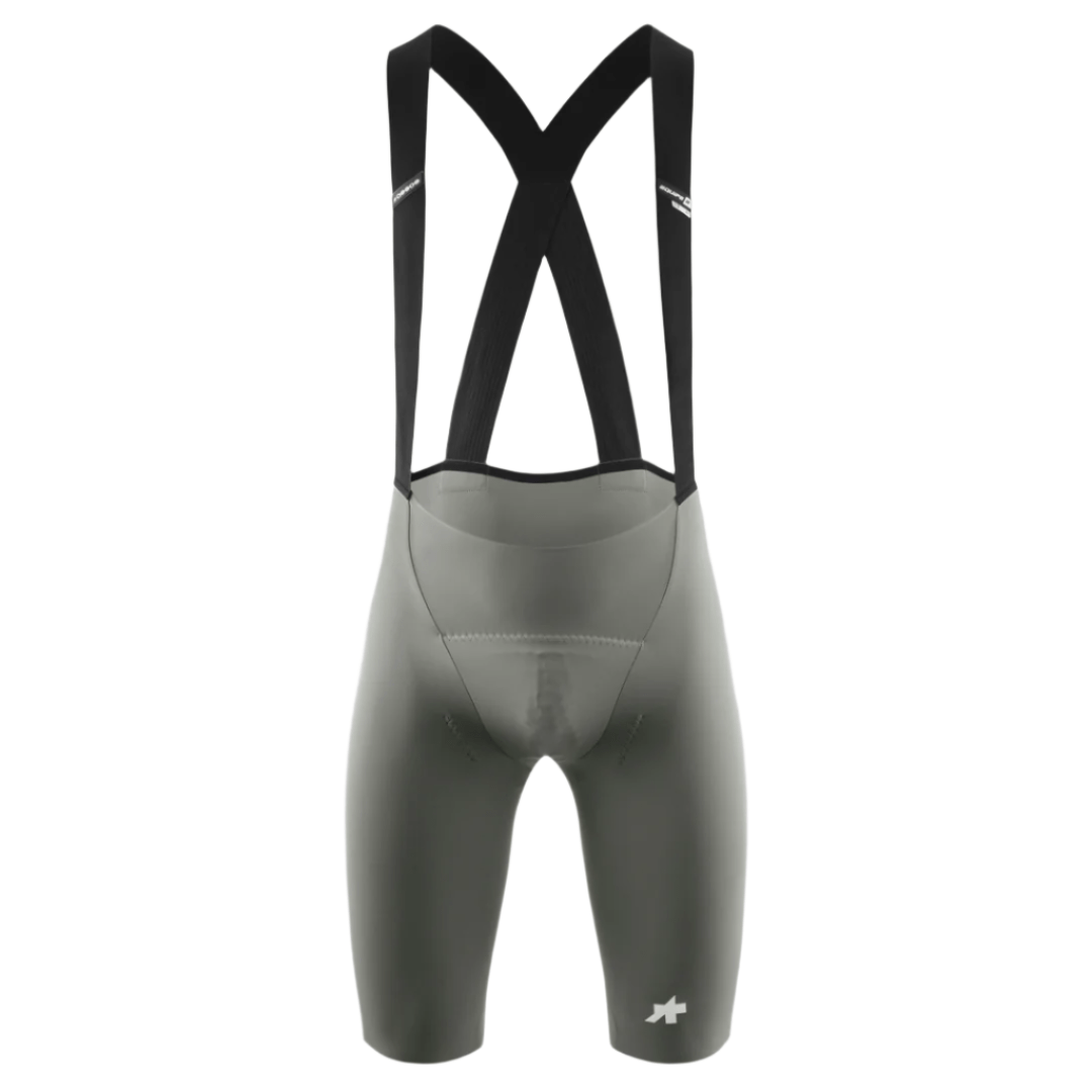 Assos EQUIPE R Bib Shorts S11 Edge Green / XS Apparel - Clothing - Men's Bibs - Road - Bib Shorts