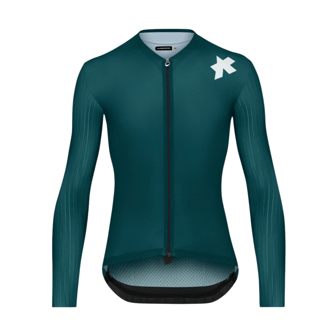 ASSOS Men's EQUIPE RS LS Jersey S11 Deep Petrol / XS Apparel - Clothing - Men's Jerseys - Road