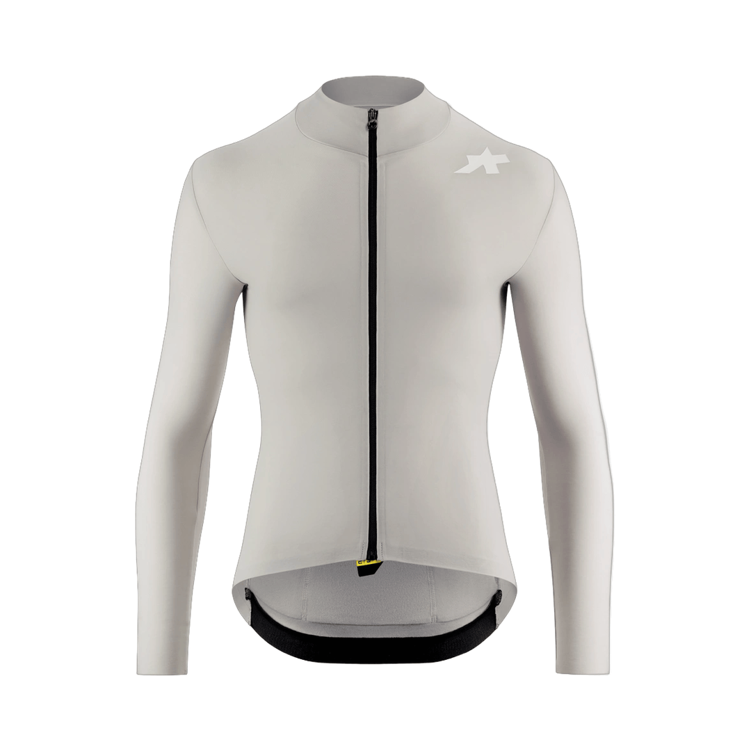 ASSOS Men's MILLE GT Spring Fall Long Sleeve Jersey S11 Almond Milk / XS Apparel - Clothing - Men's Jerseys - Road