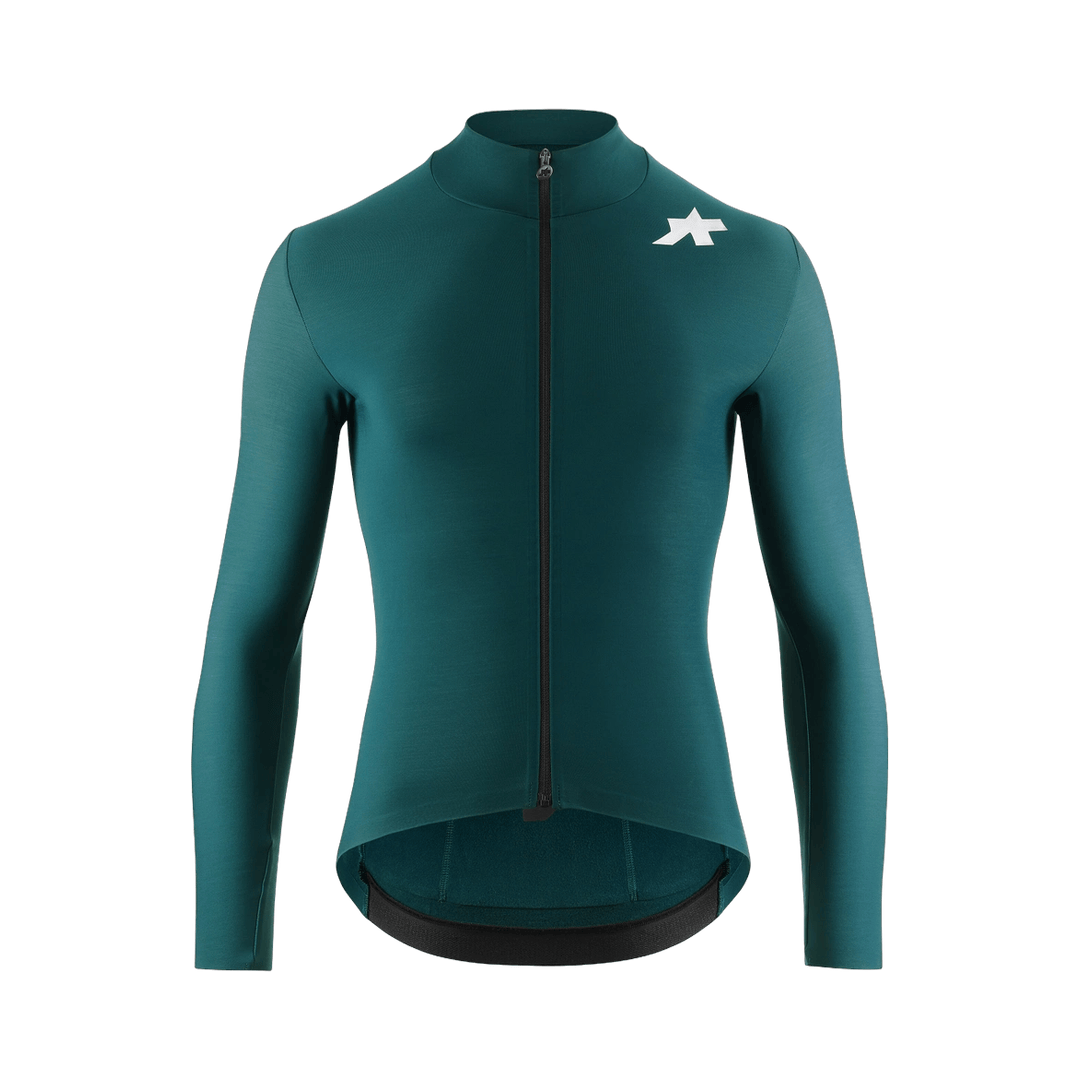 ASSOS Men's MILLE GT Spring Fall Long Sleeve Jersey S11 Deep Petrol / XS Apparel - Clothing - Men's Jerseys - Road
