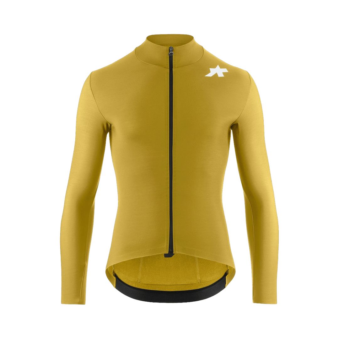 ASSOS Men's MILLE GT Spring Fall Long Sleeve Jersey S11 Golden Yellow / XS Apparel - Clothing - Men's Jerseys - Road