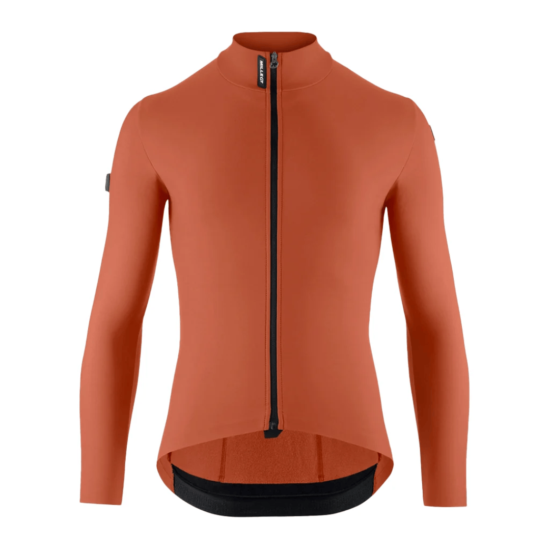 ASSOS Men's MILLE GT Spring Fall LS C2 Jersey Rusty Brown / XS Apparel - Clothing - Men's Jerseys - Road