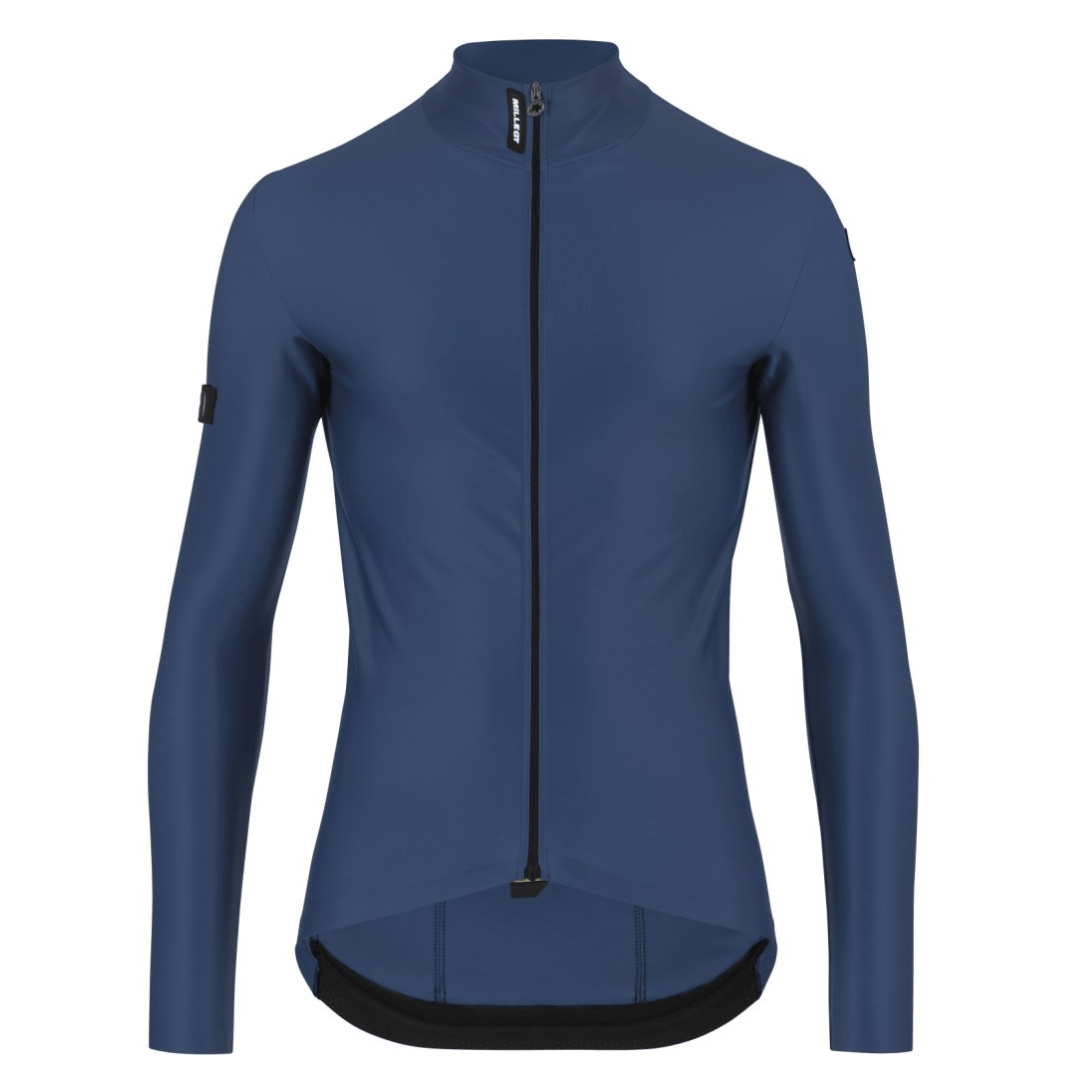 ASSOS Men's MILLE GT Spring Fall LS C2 Jersey Stone Blue / XS Apparel - Clothing - Men's Jerseys - Road