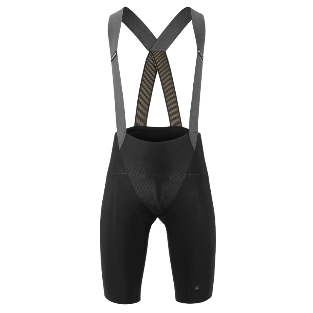 ASSOS Men's MILLE GTO Bib Shorts C2 Long Flamme D'Or / XS Apparel - Clothing - Men's Bibs - Road - Bib Shorts