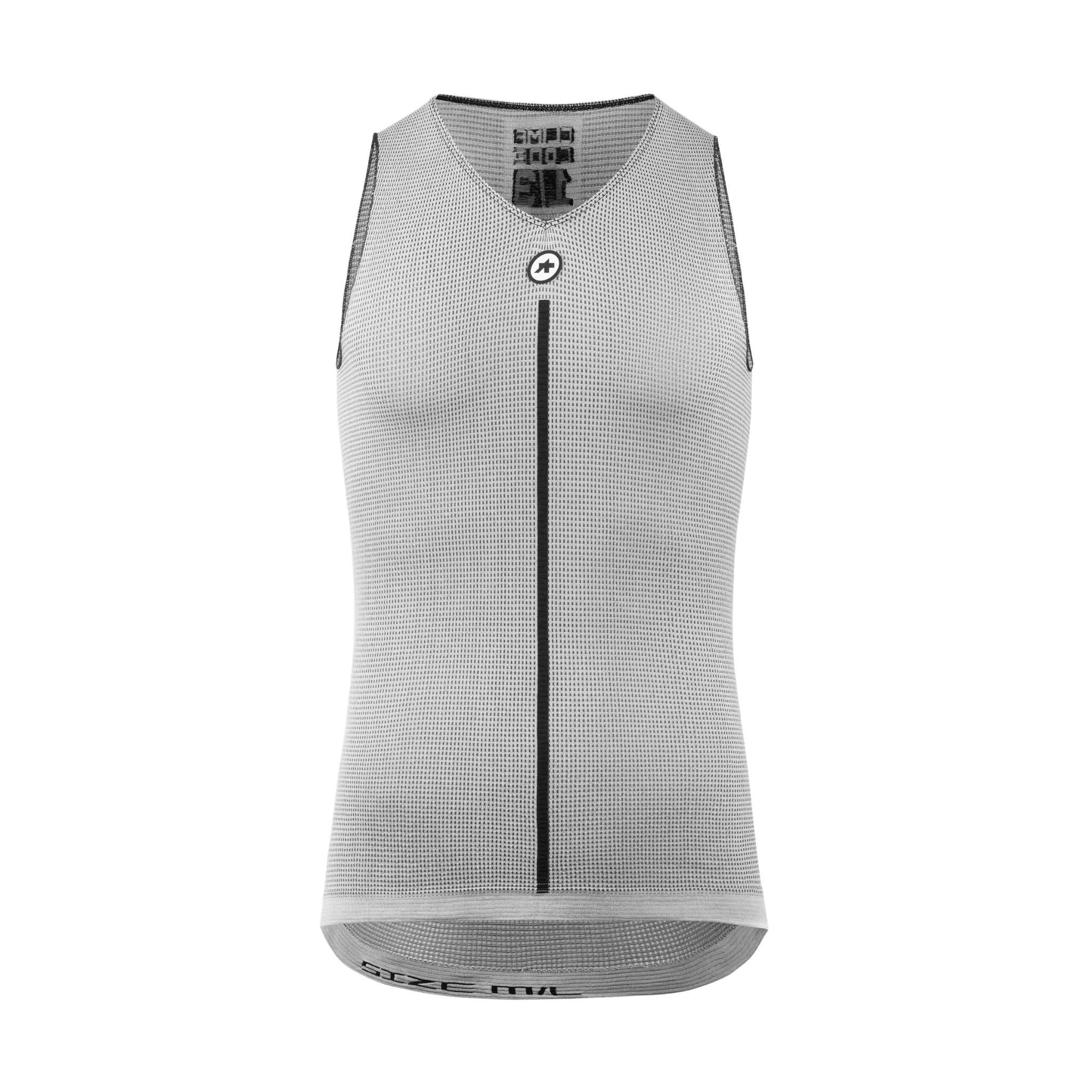 ASSOS Men's SUMMER NS P1 SKIN LAYER Grey Series / 0 Apparel - Clothing - Unisex Base Layers