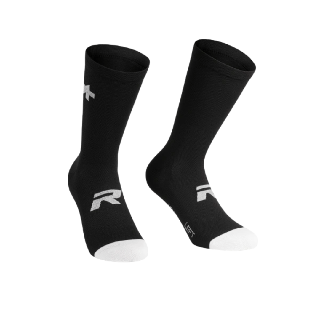 ASSOS R Socks S9 - Twin Pack Black Series / 0 Apparel - Clothing - Socks