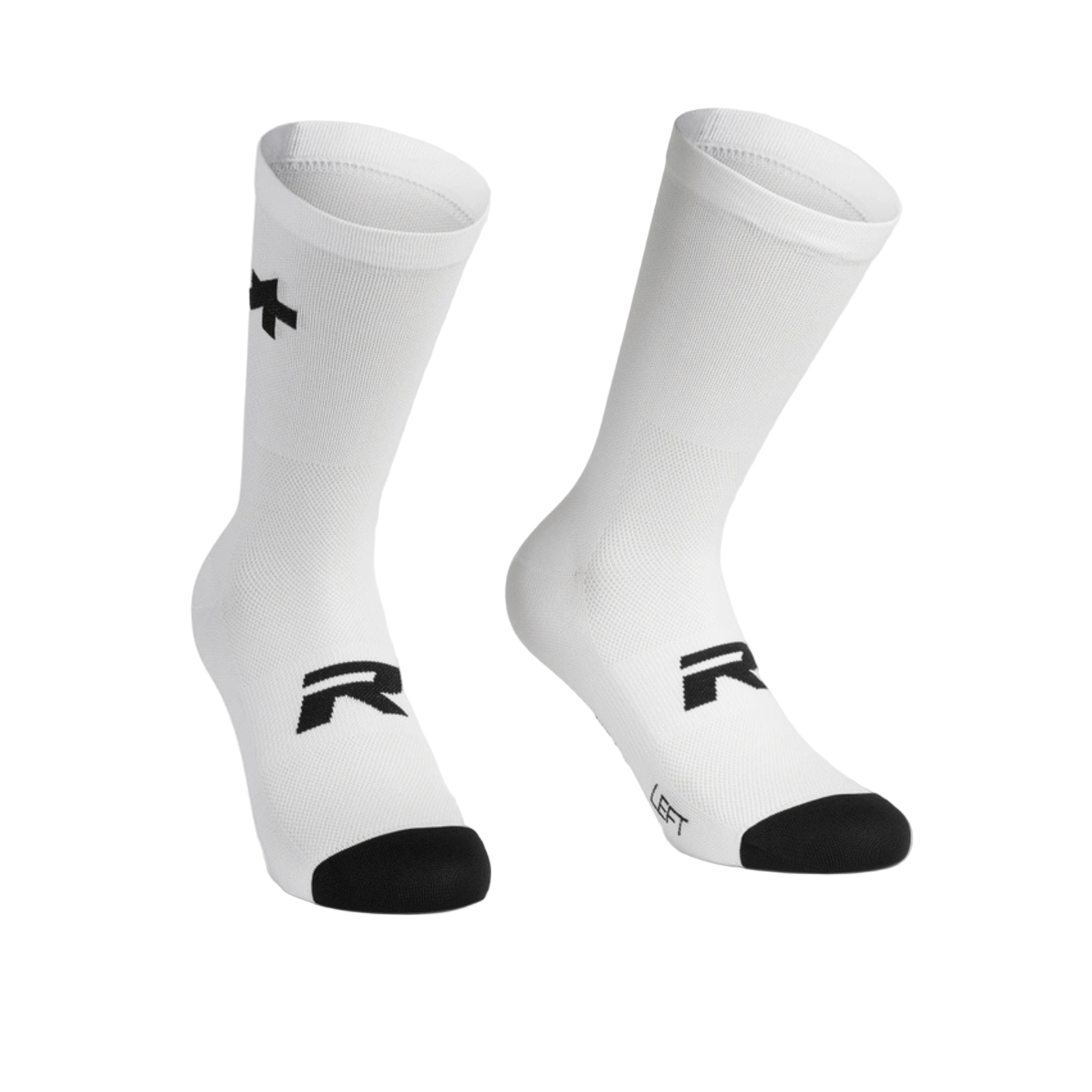 ASSOS R Socks S9 - Twin Pack White Series / II Apparel - Clothing - Socks