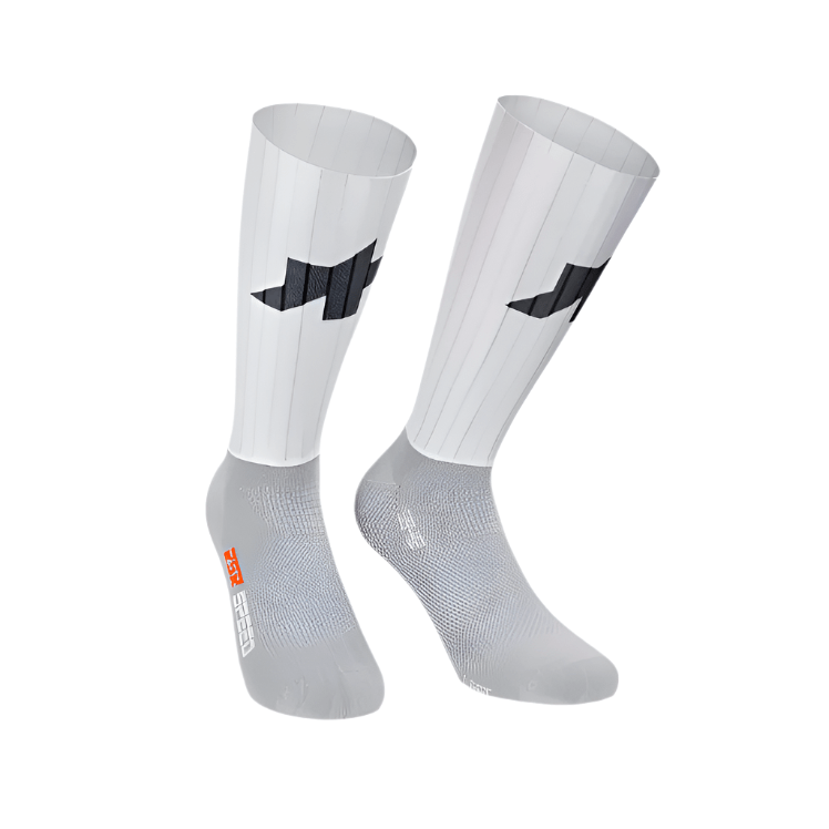 Assos RSR Speed Socks White Series / 0 Apparel - Clothing - Socks