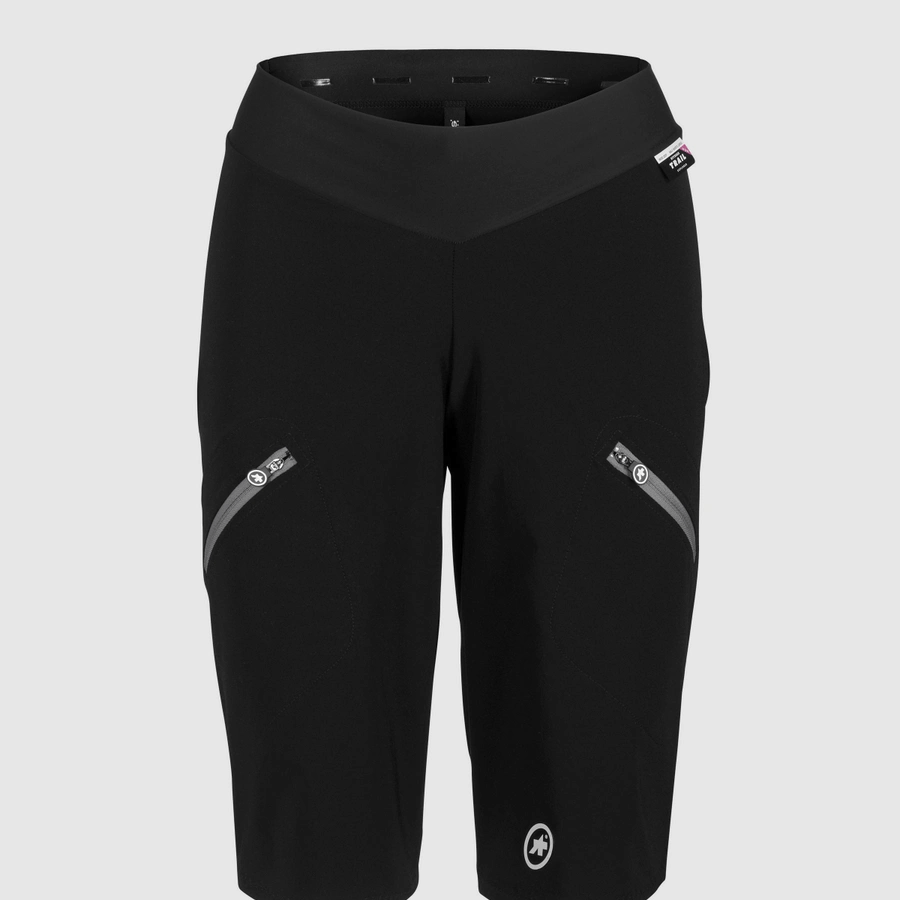 Assos TRAIL Women's Cargo Shorts Blackseries / Large Apparel - Clothing - Women's Bibs - Mountain