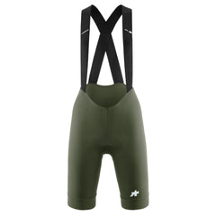 ASSOS Women's UMA GT S11 Bib Shorts Moss Green / XS Apparel - Clothing - Women's Bibs - Road - Bib Shorts