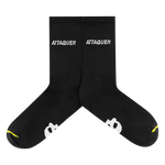 Attaquer All Day Side Logo Socks Black / S Apparel - Clothing - Socks
