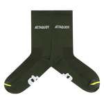 Attaquer All Day Side Logo Socks Pine / S Apparel - Clothing - Socks