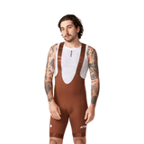 Attaquer Men's All Day Bib Shorts Burnt Orange / L Apparel - Clothing - Men's Bibs - Road - Bib Shorts