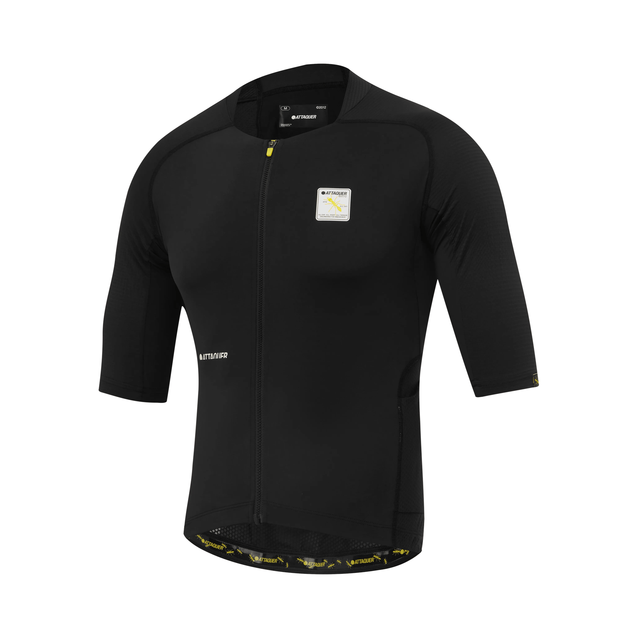 Attaquer Men's All Day Jersey Black / L Apparel - Clothing - Men's Jerseys - Road