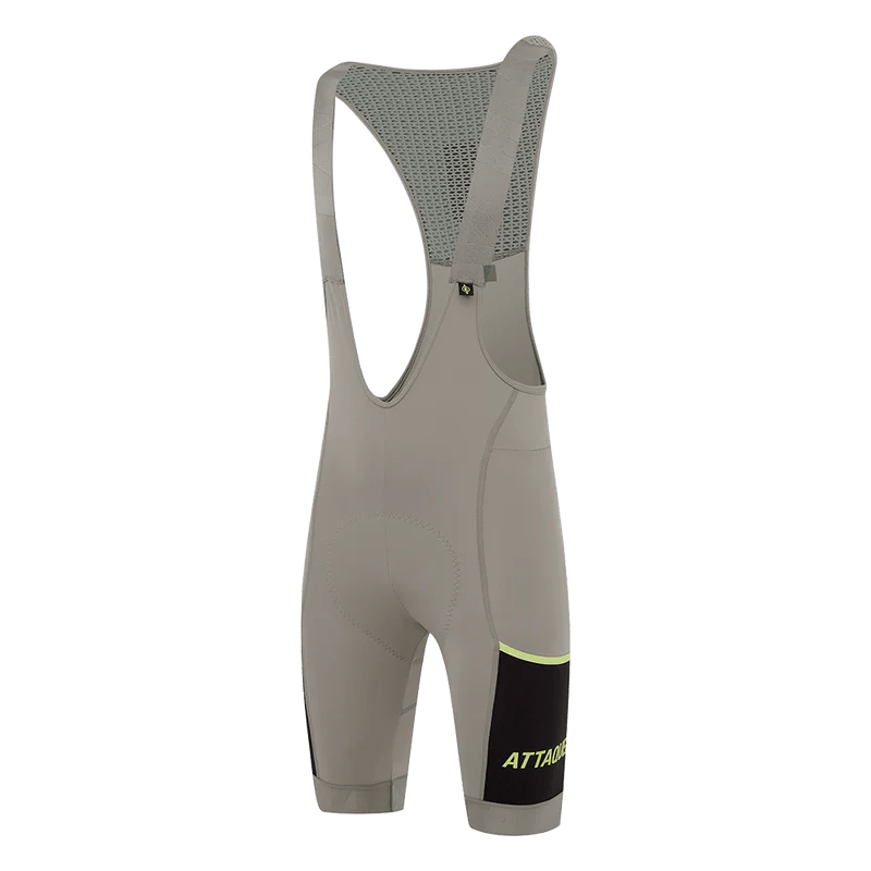 Attaquer Men's Cargo Bib Shorts Grey Smoke / L Apparel - Clothing - Men's Bibs - Road - Bib Shorts