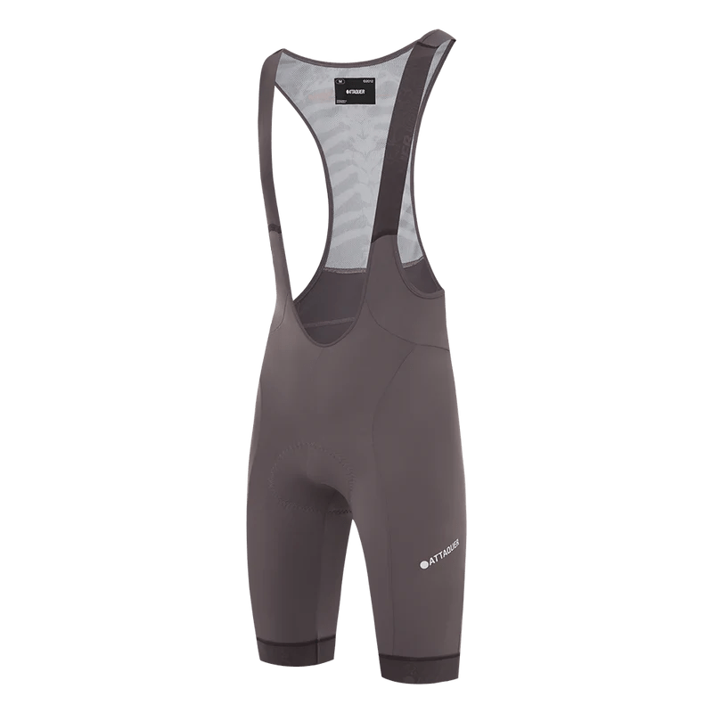 Attaquer Men's Intra Bib Shorts Pepper / XS Apparel - Clothing - Men's Bibs - Road - Bib Shorts