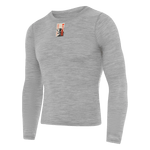 Attaquer Merino LS Base Layer Grey / XS Apparel - Clothing - Men's Jerseys - Road