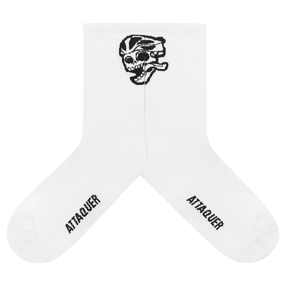 Attaquer Skull Logo Socks Apparel - Clothing - Socks