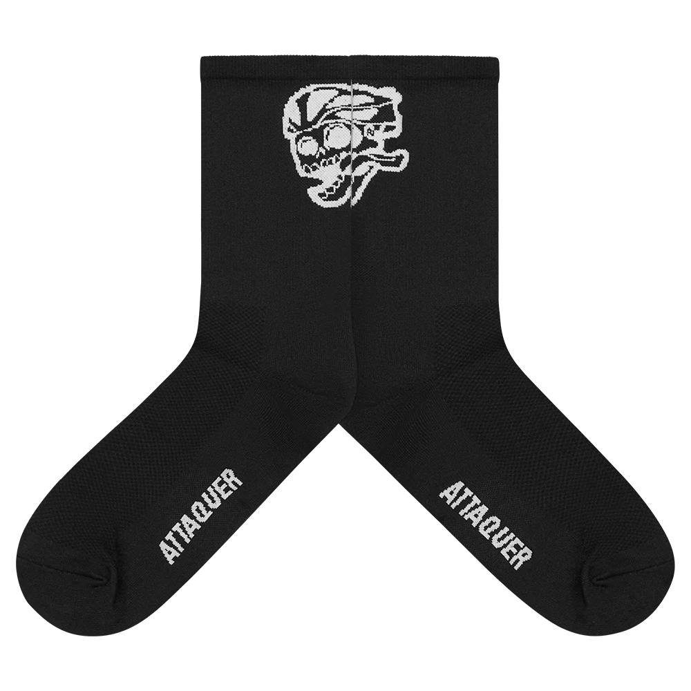 Attaquer Skull Logo Socks Apparel - Clothing - Socks