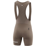 Attaquer Women's Intra Bib Shorts Taupe / XL Apparel - Clothing - Women's Bibs - Road - Bib Shorts