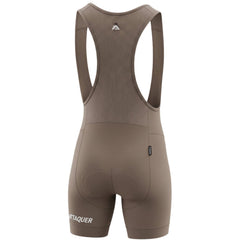 Attaquer Women's Intra Bib Shorts Taupe / XL Apparel - Clothing - Women's Bibs - Road - Bib Shorts