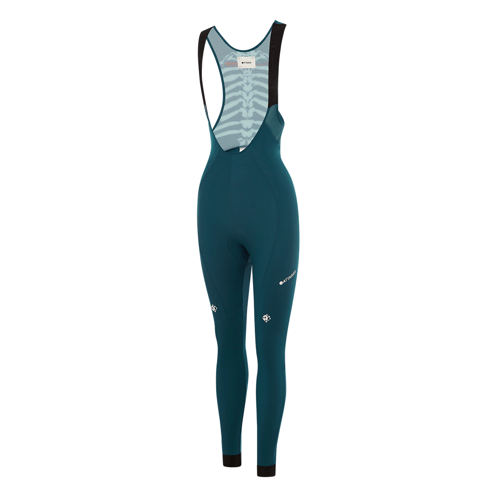 Attaquer Women's Intra Bib Tights Kelp / XXS Apparel - Clothing - Women's Bibs - Road - Bib Tights