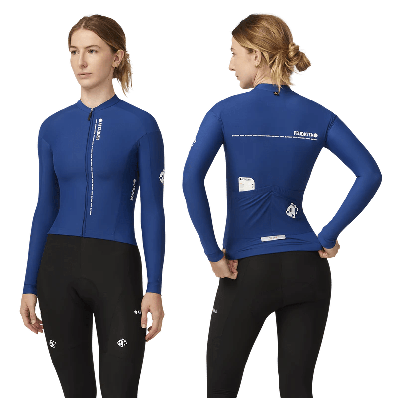 Attaquer Women's Intra Winter LS Jersey College Blue / XXS Apparel - Clothing - Women's Jerseys - Road