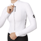 Attaquer Women's Intra Winter LS Jersey White / XXS Apparel - Clothing - Women's Jerseys - Road