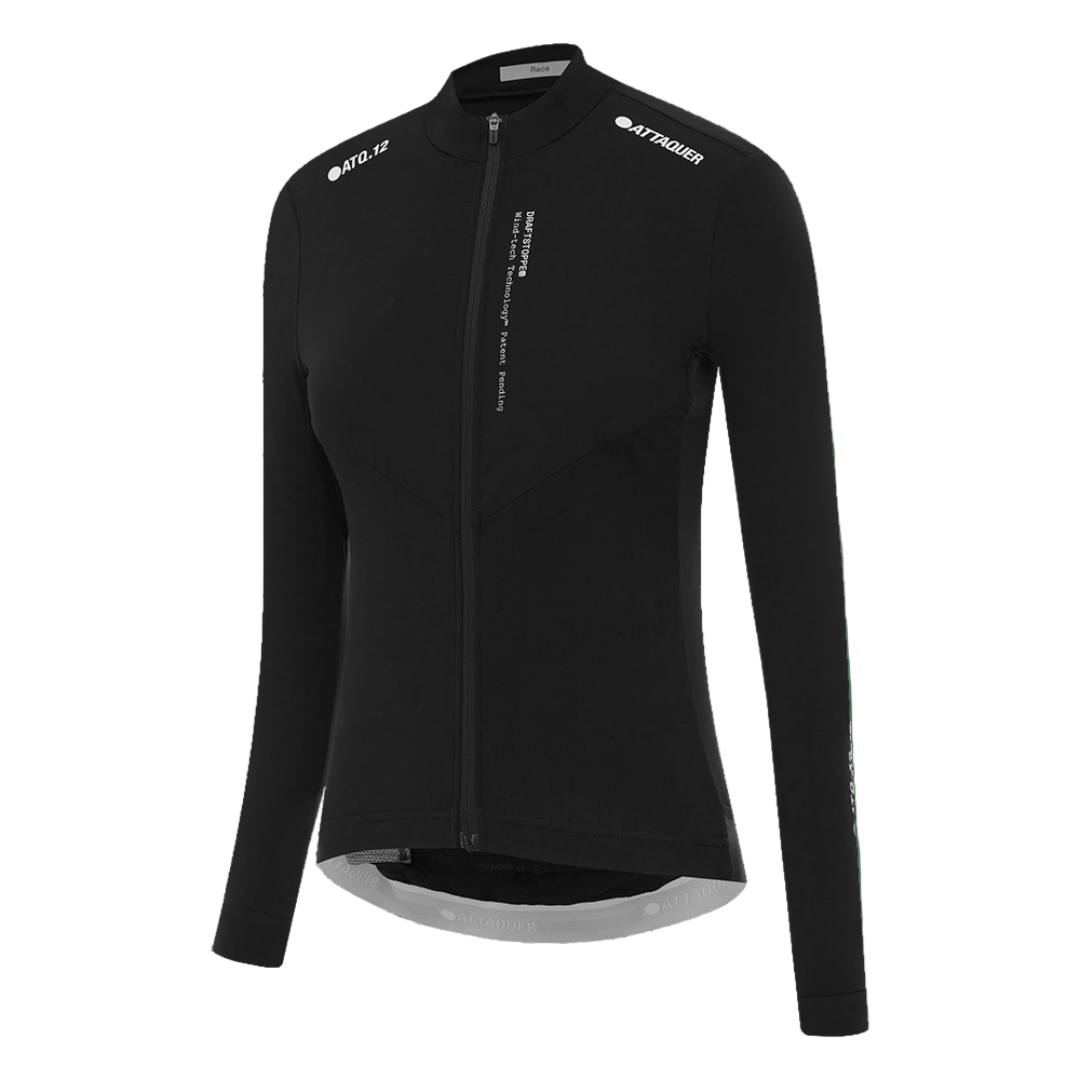 Attaquer Women's Race Winter LS Jersey Black / XXS Apparel - Clothing - Men's Jerseys - Road