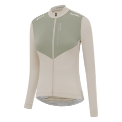 Attaquer Women's Race Winter LS Jersey Eggshell / XXS Apparel - Clothing - Men's Jerseys - Road