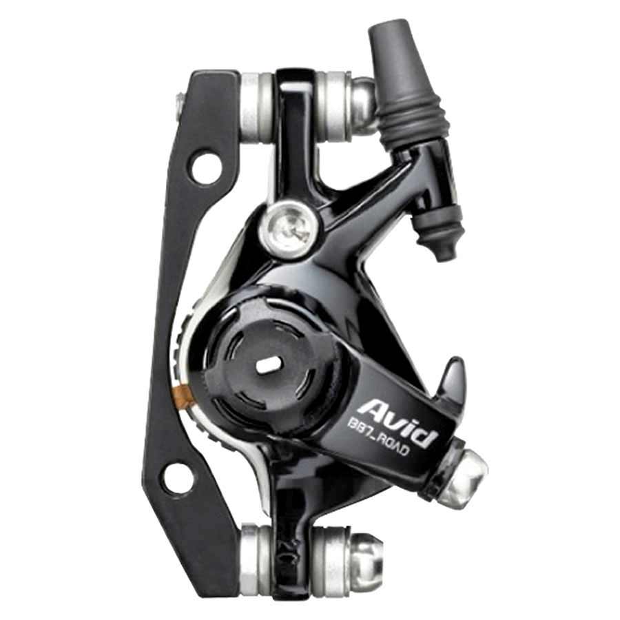 Avid BB7 Road S Road Mechanical Disc Brake, Front or Rear, Post mount, 140mm, 197g, Black Road Mechanical Disc Brakes