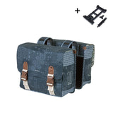 Basil Boheme Double Blue, Pair Panniers