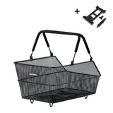Basil Cento MIK Basil, Cento MIK, Basket, Rear, Black Baskets