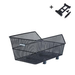 Basil Cento multisystem NX Basil, Basil Cento multisystem NX, Basket, Rear, Black Baskets