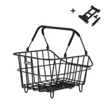 Basil Cento rear Basil, Cento rear, Basket, Rear, Black Baskets