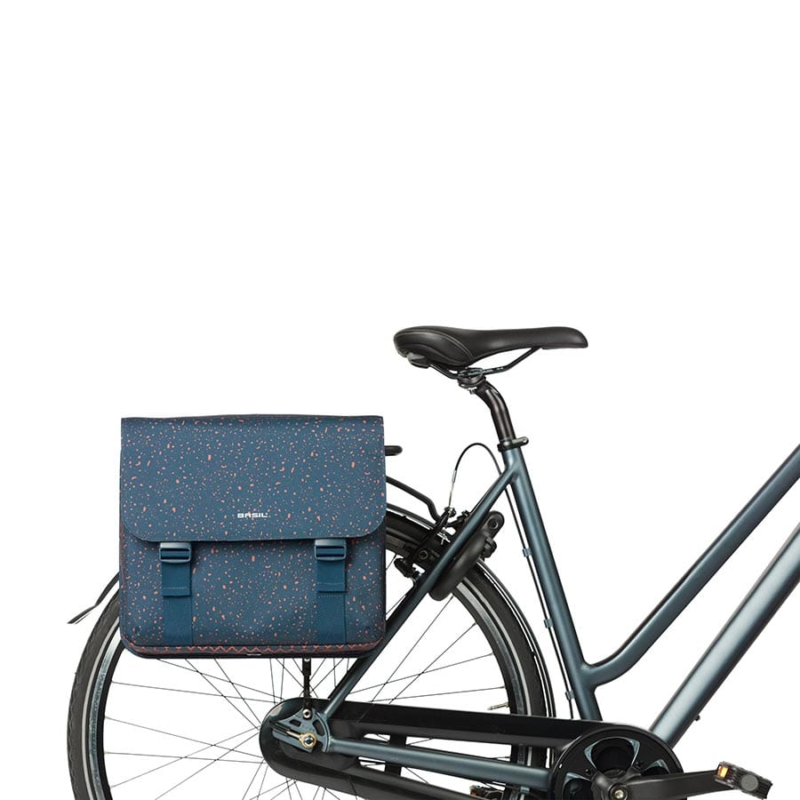 Basil Flair Double Basil, Flair Double, Pannier, 35L, Blue, Pair Panniers