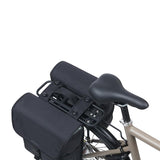 Basil Go Double MIK Basil, Go Double MIK, Pannier, 32L, Black, Pair Panniers